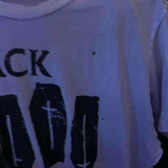 Vintage unif distressed Black Death shirt - Picture 3 of 9